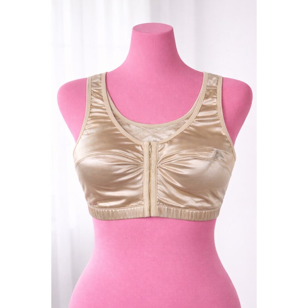 Enell NL100 Wireless High Impact Sports Bra 261 Size 4 Ecru